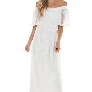 Boho Beach Wedding Dress, Size L, Dress Day